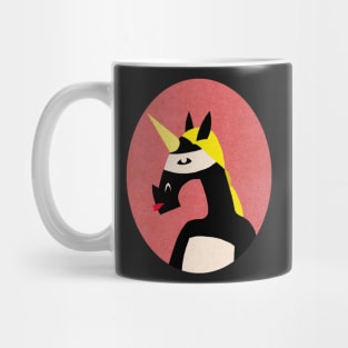 Masked Unicorn V04 Mug